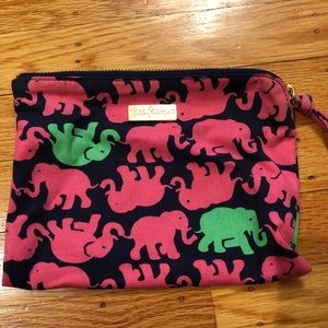 Lilly Pulitzer medium zipper pouch